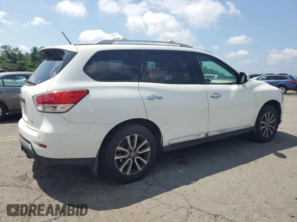 2014 Nissan Pathfinder Platinum with VIN 5N1AR2MN0EC709864, listed as a Copart auction lot 64460765 with 180,654 mi miles and Clean title. Bid and sale history available at DreamBid. Image 3.