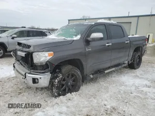 2015 Toyota Tundra Platinum z VIN 5TFAW5F15FX431904, wystawiony jako Copart lot #87667545 z przebiegiem 113 791 mil mil oraz Szkoda całkowita • Salvage title. Historia ofert i sprzedaży dostępna na DreamBid. Obrazek 1.
