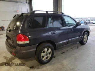 2006 Hyundai Santa Fe GLS with VIN KM8SC13D16U105454, listed as a Copart auction lot 44218575 with 118,579 mi miles and Clean Title. Bid and sale history available at carsss.com. Image 3.