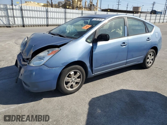 2005 Toyota Prius z VIN JTDKB20U457028965, wystawiony jako Copart lot #57987625 z przebiegiem Nie podano mil oraz Szkoda całkowita • Salvage title. Historia ofert i sprzedaży dostępna na DreamBid. Obrazek 1.