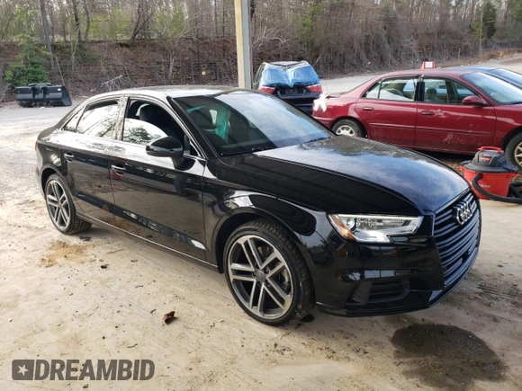 2020 Audi A3 Sedan Premium with VIN WAUAUGFF8LA000837, listed as a Copart auction lot 46434874 with 15,683 mi miles. Bid and sale history available at carsss.com. Image 4.