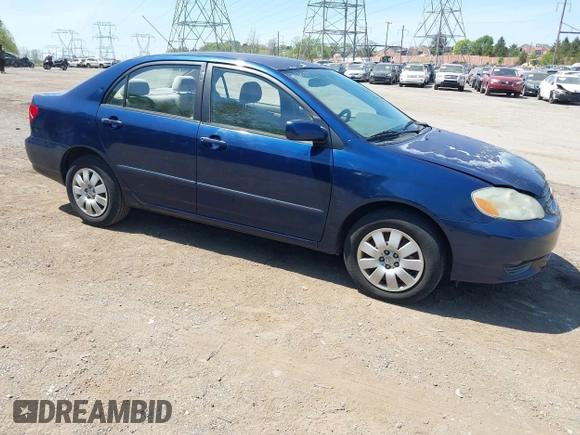 2003 Toyota Corolla CE with VIN 2T1BR32E43C007729, listed as a IAAI auction lot 42116057 with 167,012 mi miles and . Bid and sale history available at DreamBid. Image 1.