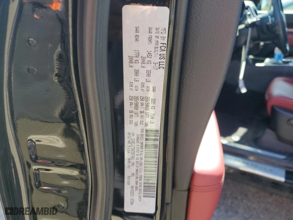 2017 Dodge Durango R/T with VIN 1C4SDJCT3HC857061, listed as a Copart auction lot 52046265 with 67,112 mi miles and Salvage Title. Bid and sale history available at carsss.com. Image 13.