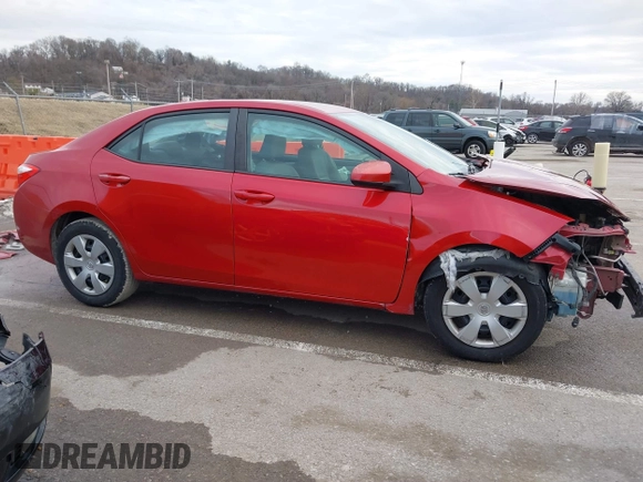2015 Toyota Corolla L with VIN 5YFBURHE9FP207387, listed as a IAAI auction lot 41631741 with 186,952 mi miles and . Bid and sale history available at DreamBid. Image 14.