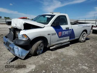 2014 Ram 1500 Tradesman with VIN 3C6JR6DT5EG188879, listed as a Copart auction lot 57205745 with 155,675 mi miles and Salvage title. Bid and sale history available at DreamBid. Image 1.