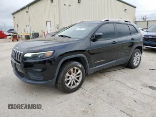 2020 Jeep Cherokee Latitude with VIN 1C4PJMCB6LD625404, listed as a Copart auction lot 56166575 with 82,987 mi miles and Salvage title. Bid and sale history available at DreamBid. Image 1.