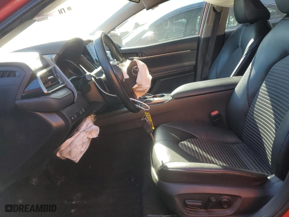 2021 Toyota Camry SE Nightshade with VIN 4T1G11AK8MU436574, listed as a Copart auction lot 80660464 with 126,216 mi miles and Salvage Title. Bid and sale history available at carsss.com. Image 7.