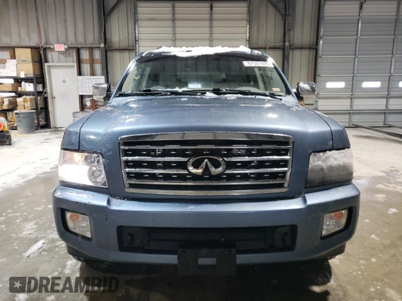 2008 Infiniti QX56 with VIN 5N3AA08CX8N913656, listed as a Copart auction lot 87501025 with 154,156 mi miles and Salvage Title. Bid and sale history available at carsss.com. Image 5.