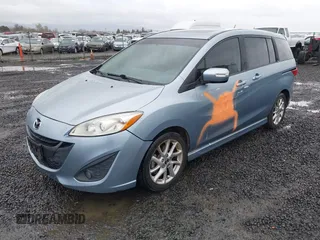 2013 Mazda 5 Grand Touring z VIN JM1CW2DL2D0153982, wystawiony jako IAAI lot #41857697 z przebiegiem 98 053 mil mil oraz . Historia ofert i sprzedaży dostępna na DreamBid. Obrazek 2.