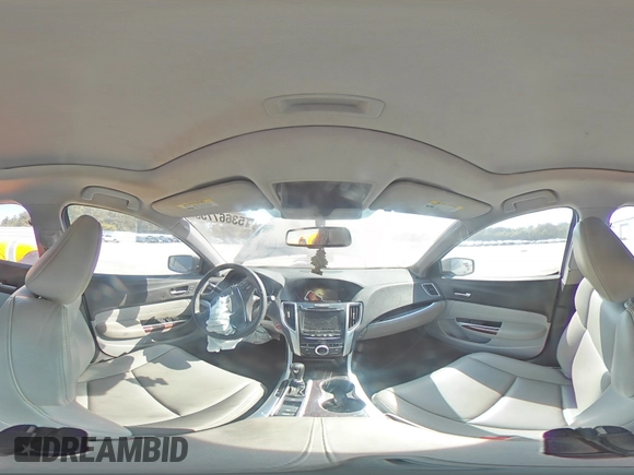 2015 Acura TLX with VIN 19UUB1F33FA022727, listed as a Copart auction lot 53667755 with 140,031 mi miles and Salvage title. Bid and sale history available at DreamBid. Image 14.