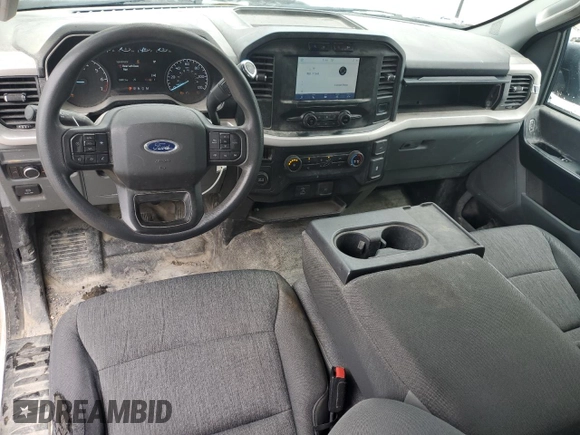 2021 Ford F-150 XL with VIN 1FTEW1CPXMKE96003, listed as a Copart auction lot 42162035 with 28,887 mi miles and Clean title. Bid and sale history available at DreamBid. Image 8.