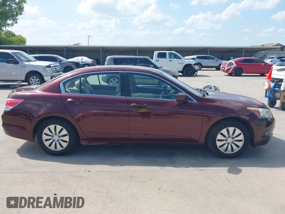 2010 Honda Accord LX with VIN 1HGCP2F31AA093033, listed as a IAAI auction lot 42512929 with 214,534 mi miles and . Bid and sale history available at DreamBid. Image 13.