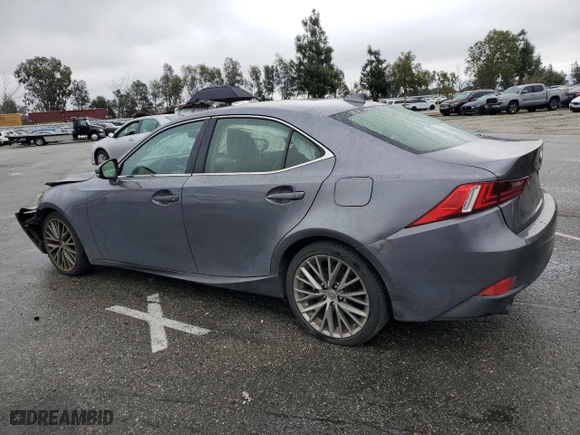 2014 Lexus IS 250 with VIN JTHBF1D23E5016923, listed as a Copart auction lot 51180345 with 141,350 mi miles and Salvage Title. Bid and sale history available at carsss.com. Image 2.