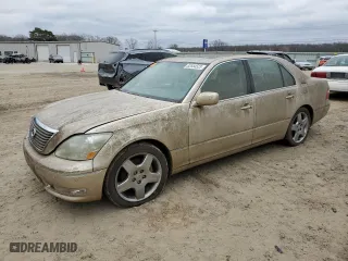 2006 Lexus LS 430 with VIN JTHBN36F365043328, listed as a Copart auction lot 41435985 with 0 mi miles and Salvage Title. Bid and sale history available at carsss.com. Image 1.