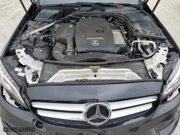 2016 Mercedes-Benz C-Class C 300 Luxury with VIN 55SWF4KB8GU123778, listed as a Copart auction lot 64058394 with 129,285 mi miles and Salvage Title. Bid and sale history available at carsss.com. Image 11.