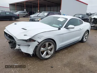 2019 Ford Mustang EcoBoost with VIN 1FA6P8TH6K5201919, listed as a IAAI auction lot 41556322 with 100,568 mi miles and . Bid and sale history available at carsss.com. Image 2.