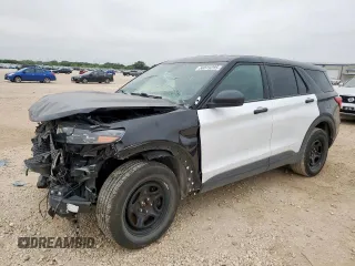 2021 Ford Police Interceptor Utility z VIN 1FM5K8AB6MGC33260, wystawiony jako Copart lot #56519285 z przebiegiem 37 400 mil mil oraz Szkoda całkowita • Salvage title. Historia ofert i sprzedaży dostępna na DreamBid. Obrazek 1.