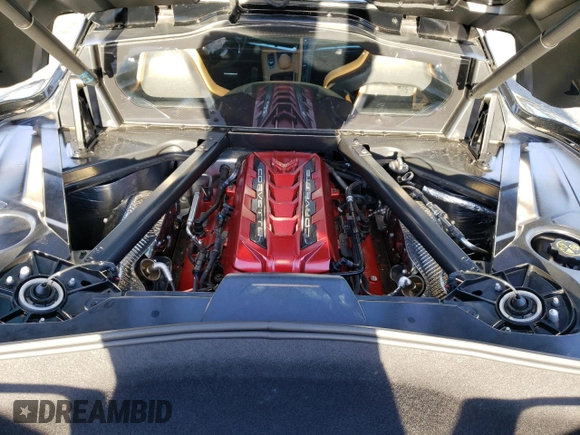 2022 Chevrolet Corvette 2LT with VIN 1G1YB2D48N5101733, listed as a Copart auction lot 77708113 with 6,875 mi miles. Bid and sale history available at carsss.com. Image 13.