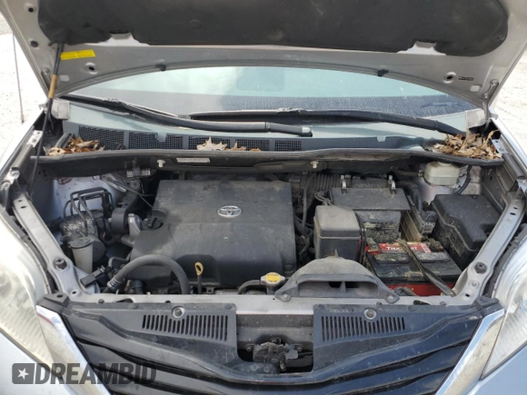 2013 Toyota Sienna LE AAS with VIN 5TDKK3DCXDS280134, listed as a Copart auction lot 50694905 with 254,377 mi miles and Salvage Title. Bid and sale history available at DreamBid. Image 13.