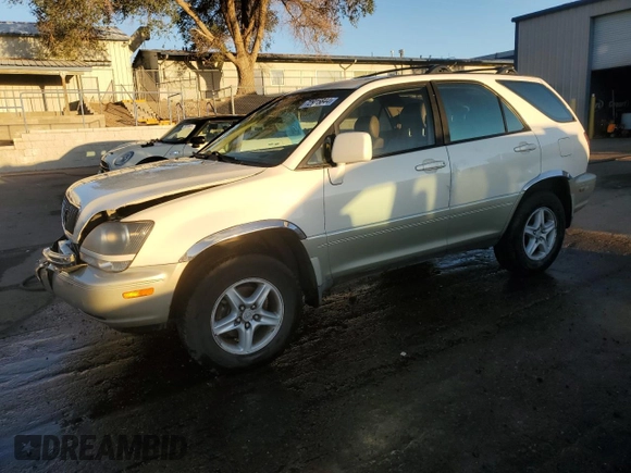 2000 Lexus RX 300 with VIN JT6HF10U3Y0107881, listed as a Copart auction lot 72915844 with 172,138 mi miles and Salvage Title. Bid and sale history available at carsss.com. Image 1.