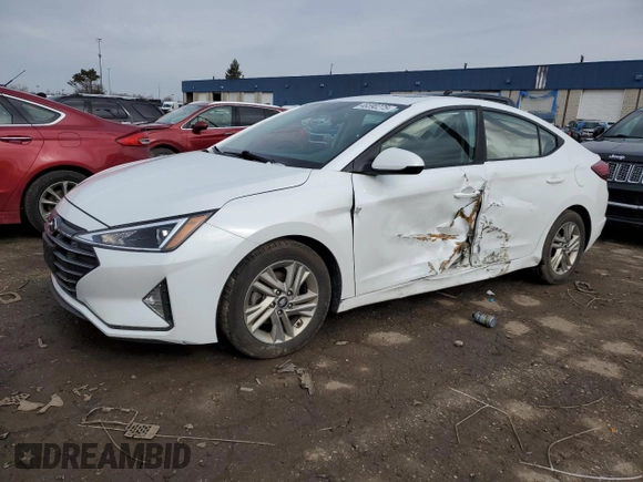 2020 Hyundai Elantra SEL with VIN 5NPD84LF3LH503353, listed as a Copart auction lot 46590275 with 70,008 mi miles and Non Repairable. Bid and sale history available at carsss.com. Image 1.