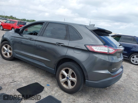2015 Ford Edge SE with VIN 2FMTK4G9XFBC19439, listed as a IAAI auction lot 41962916 with 147,013 mi miles and . Bid and sale history available at DreamBid. Image 3.