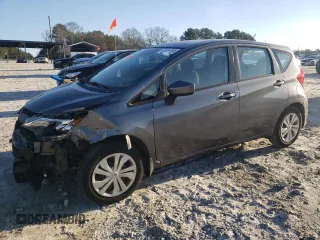 2018 Nissan Note SV with VIN 3N1CE2CP4JL358955, listed as a Copart auction lot 43801485 with 81,454 mi miles and Salvage Title. Bid and sale history available at DreamBid. Image 1.