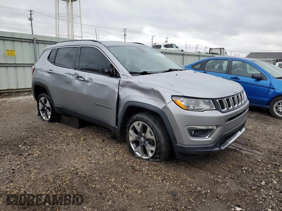 2019 Jeep Compass Limited with VIN 3C4NJCCB6KT659868, listed as a Copart auction lot 80704144 with 84,013 mi miles and Salvage title. Bid and sale history available at DreamBid. Image 4.