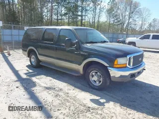 2001 Ford Excursion Limited z VIN 1FMNU42L81EC18793, wystawiony jako IAAI lot #41874483 z przebiegiem 182 967 mil mil oraz . Historia ofert i sprzedaży dostępna na DreamBid. Obrazek 1.