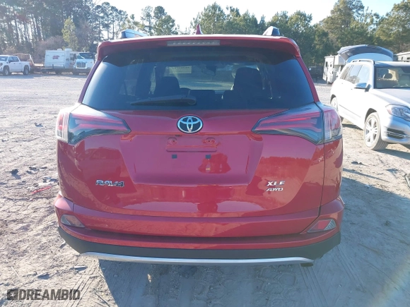 2017 Toyota RAV4 XLE with VIN 2T3RFREV7HW661708, listed as a IAAI auction lot 41367714 with 121,457 mi miles. Bid and sale history available at carsss.com. Image 16.