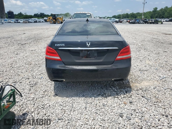 2015 Hyundai Equus Signature z VIN KMHGH4JH0FU098348, wystawiony jako Copart lot #58445284 z przebiegiem Nie podano mil oraz Szkoda całkowita • Salvage title. Historia ofert i sprzedaży dostępna na DreamBid. Obrazek 6.