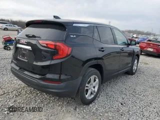 2019 GMC Terrain SLE with VIN 3GKALMEV1KL398112, listed as a Copart auction lot 47603035 with 77,132 mi miles and Salvage Title. Bid and sale history available at carsss.com. Image 3.