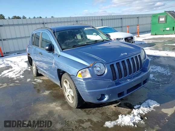 2007 Jeep Compass Sport with VIN 1J8FF47W87D210173, listed as a Copart auction lot 88045195 with 210,376 mi miles and Salvage Title. Bid and sale history available at carsss.com. Image 11.