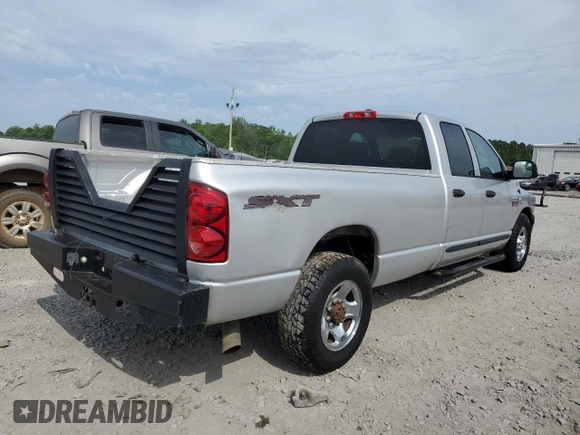 2009 Dodge Ram 2500 SLT with VIN 3D7KR28L39G542927, listed as a Copart auction lot 54203535 with 190,021 mi miles and Clean Title. Bid and sale history available at carsss.com. Image 3.