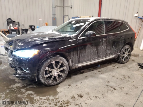 2020 Volvo XC60 Inscription with VIN YV4102RL5L1432205, listed as a Copart auction lot 45481775 with 56,331 mi miles and Salvage Title. Bid and sale history available at carsss.com. Image 1.