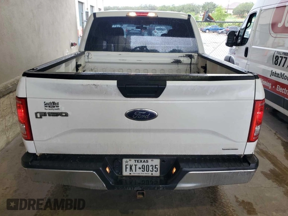 2015 Ford F-150 XL with VIN 1FTEW1CF0FFA29207, listed as a IAAI auction lot 42610387 with 281,535 mi miles and . Bid and sale history available at DreamBid. Image 9.