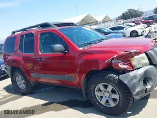 2005 Nissan Xterra S with VIN 5N1AN08U35C616998, listed as a IAAI auction lot 41954338 with 136,126 mi miles. Bid and sale history available at carsss.com. Image 13.
