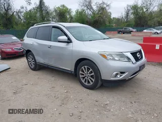 2015 Nissan Pathfinder SL z VIN 5N1AR2MM4FC652352, wystawiony jako IAAI lot #42081523 z przebiegiem 102 687 mil mil oraz . Historia ofert i sprzedaży dostępna na DreamBid. Obrazek 1.