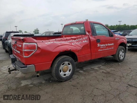 2009 Ford F-150 XL z VIN 1FTRF12W79KB04287, wystawiony jako Copart lot #58559045 z przebiegiem 54 329 mil mil oraz Szkoda całkowita • Salvage title. Historia ofert i sprzedaży dostępna na DreamBid. Obrazek 3.