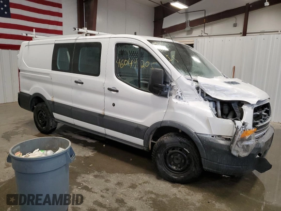 2015 Ford Transit Cargo with VIN 1FTNR1ZM4FKB20551, listed as a Copart auction lot 54079765 with 168,433 mi miles and Clean Title. Bid and sale history available at DreamBid. Image 4.