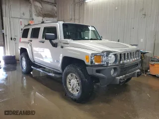 2006 Hummer H3 with VIN 5GTDN136468149586, listed as a Copart auction lot 48986275 with 172,521 mi miles and Salvage Title. Bid and sale history available at carsss.com. Image 4.