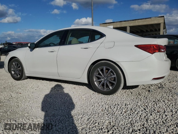 2020 Acura TLX w/Technology Pkg with VIN 19UUB1F50LA007342, listed as a Copart auction lot 83671674 with 14,916 mi miles and Salvage Title. Bid and sale history available at carsss.com. Image 2.