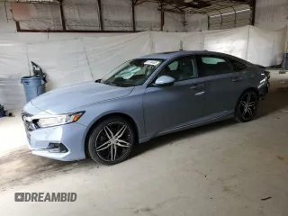 2022 Honda Accord Touring with VIN 1HGCV2F97NA018014, listed as a Copart auction lot 63134485 with Not provided miles and Salvage title. Bid and sale history available at DreamBid. Image 1.