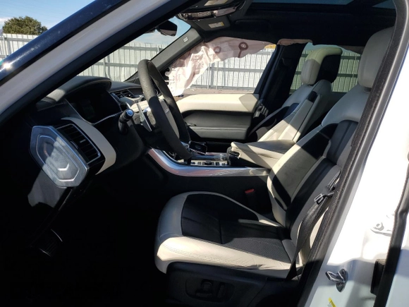 2021 Land Rover Range Rover Sport HST with VIN SALWS2RU4MA754873, listed as a Copart auction lot 78244234 with 57,053 mi miles and Salvage Title. Bid and sale history available at carsss.com. Image 7.