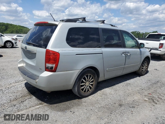 2012 Kia Sedona EX with VIN KNDMH4C73C6486976, listed as a Copart auction lot 55849525 with 215,427 mi miles and Clean Title. Bid and sale history available at DreamBid. Image 3.