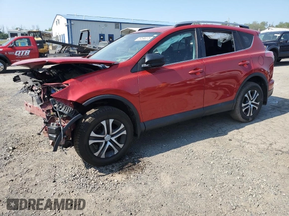 2017 Toyota RAV4 LE z VIN 2T3BFREV0HW589087, wystawiony jako Copart lot #59596375 z przebiegiem Nie podano mil oraz Szkoda całkowita • Salvage title. Historia ofert i sprzedaży dostępna na DreamBid. Obrazek 1.