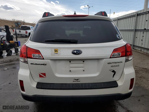 2011 Subaru Outback 2.5i Prem AWP/HK Aud with VIN 4S4BRBFC1B3358135, listed as a Copart auction lot 49865925 with 157,157 mi miles and Salvage Title. Bid and sale history available at carsss.com. Image 6.