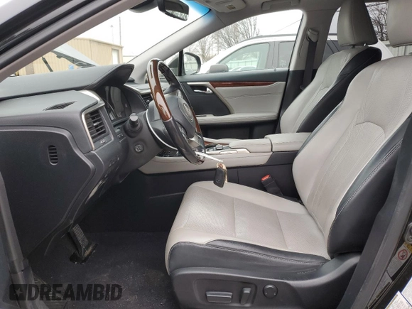 2018 Lexus RX with VIN JTJDGKCA7J2002652, listed as a Copart auction lot 43622615 with 80,374 mi miles and Salvage Title. Bid and sale history available at carsss.com. Image 7.