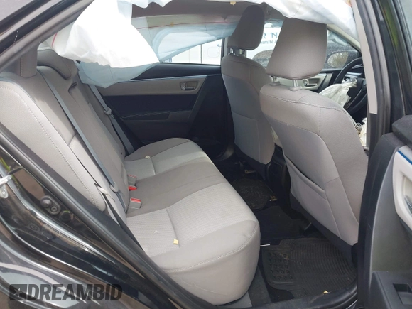 2016 Toyota Corolla L with VIN 5YFBURHE0GP525500, listed as a IAAI auction lot 41737429 with 109,500 mi miles and . Bid and sale history available at DreamBid. Image 8.