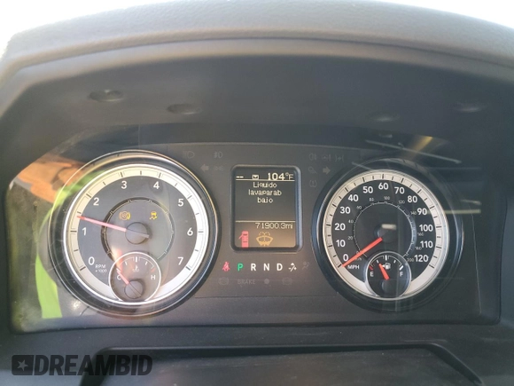 2018 Ram 2500 Big Horn с VIN 3C6UR5MJ8JG337222, выставлен на аукционе Copart как лот 74009944 с пробегом 71 900 миль миль и Списание • Salvage title. История ставок и продаж доступна на DreamBid. Изображение 9.